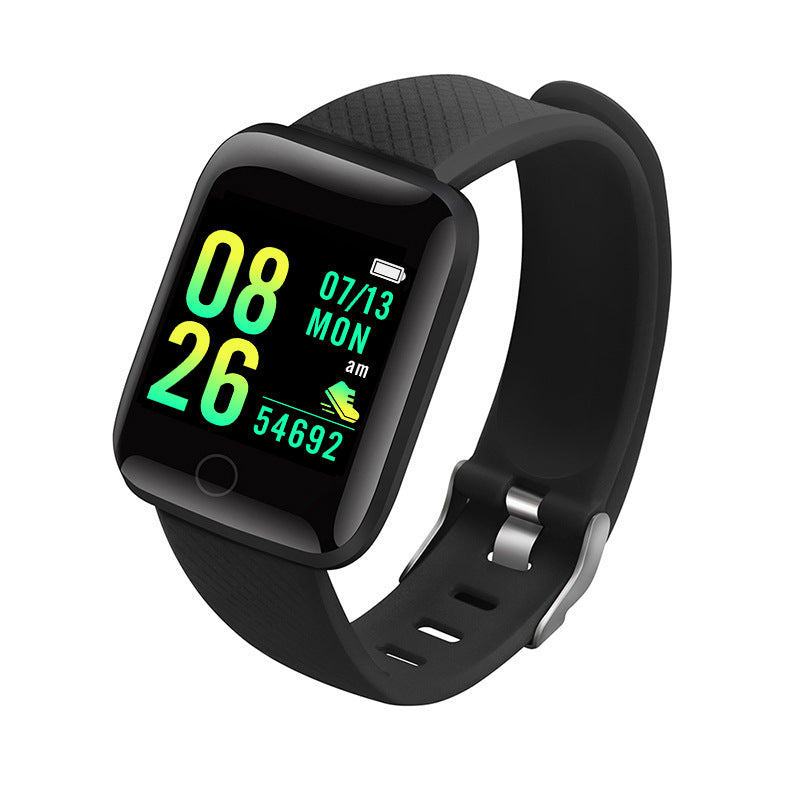 Couleur Écran Bracelet Sport Étape Compte Bluetooth Rappel Fréquence cardiaque Pression artérielle
