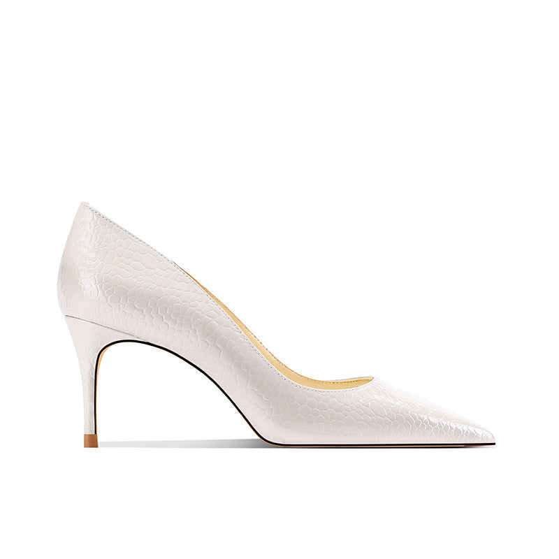 Femmes pointue Stiletto Snake-print Talons hauts