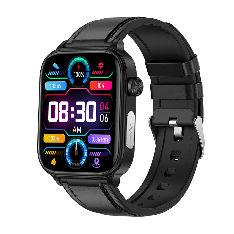 ET570 Smart Watch Bluetooth appelant la fonction ECG ECG Blood Glucose Véritable Blood non invasif