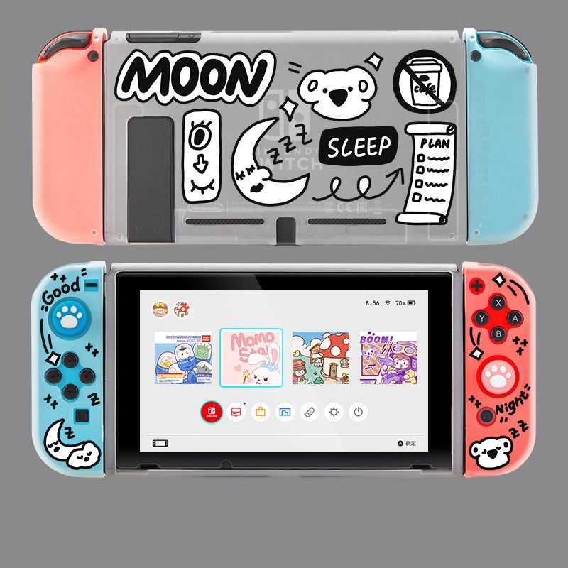 Console de jeu en silicone souple transparent
