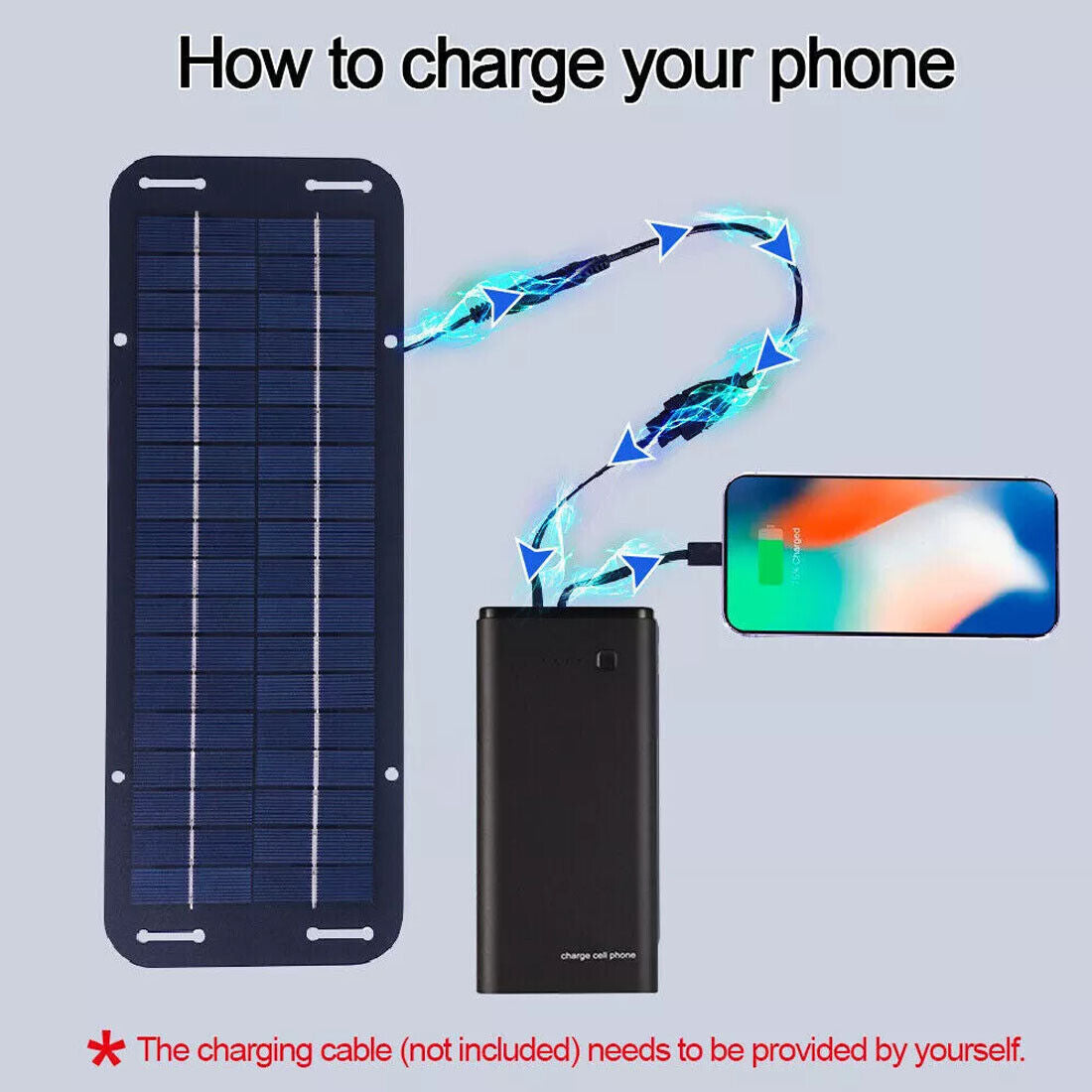 30W Solar Panel Kit Chargeur de batterie Trickle 12Volt DC pour voiture Van Caravan Boat