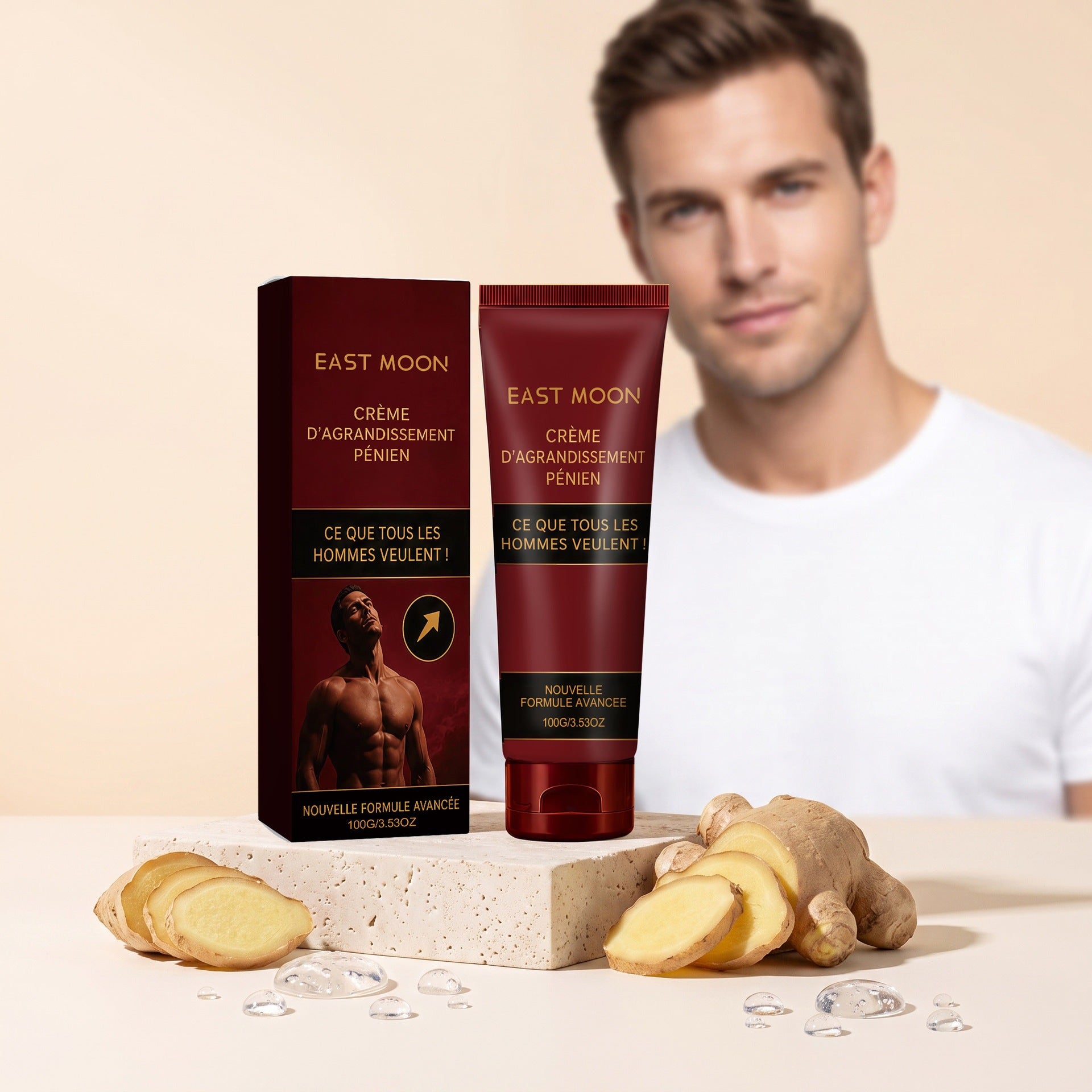 Crème de cou pour hommes