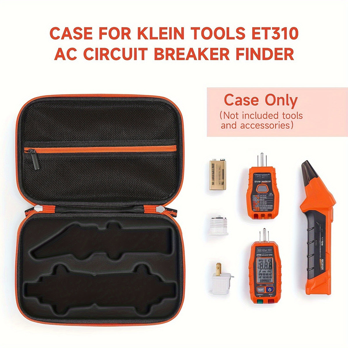 Outils Klein applicables ET310 Boîte de stockage du disjoncteur AC