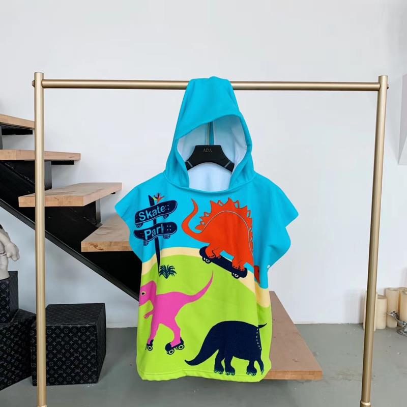 Vêtements de toilettage à capuche pour garçons et filles