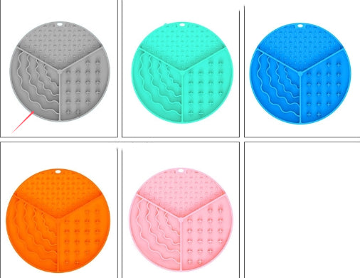 Bol de chien de qualité alimentaire en silicone
