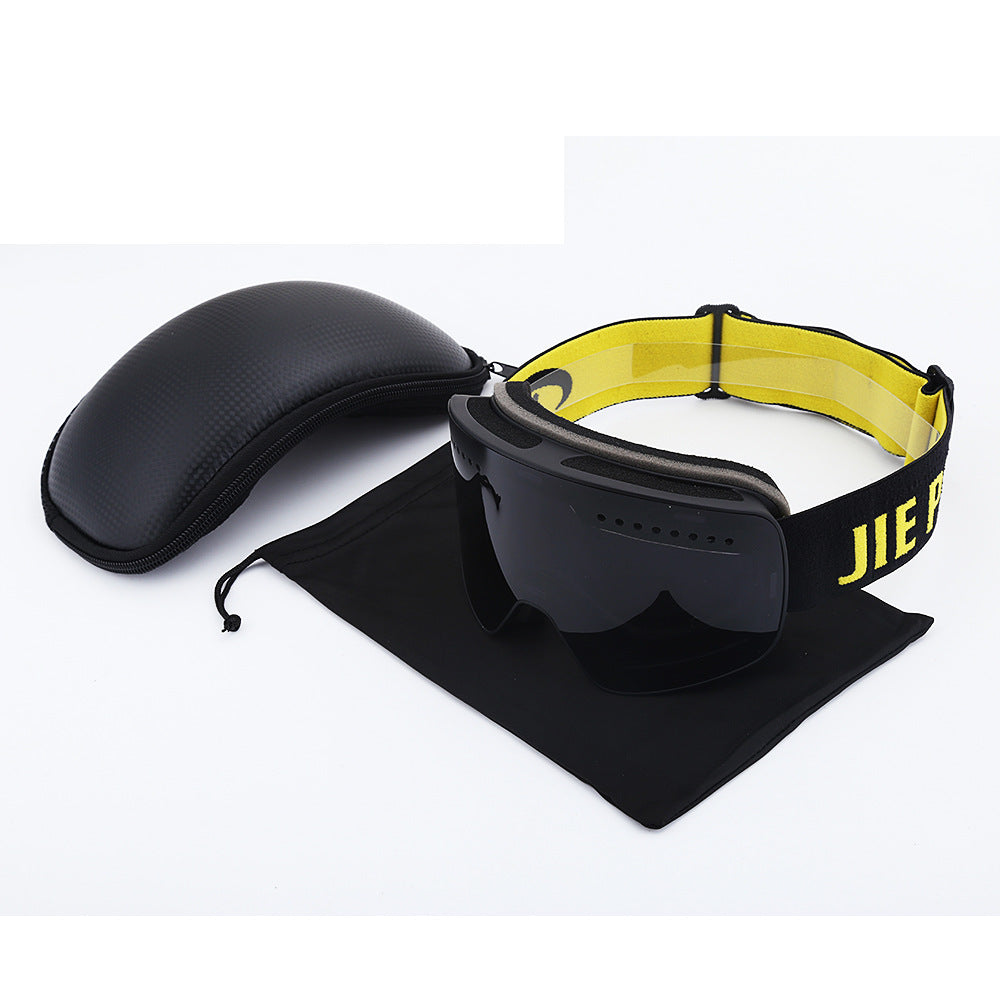 Double anti-fog italien Tablette Protection des yeux Lunettes de ski