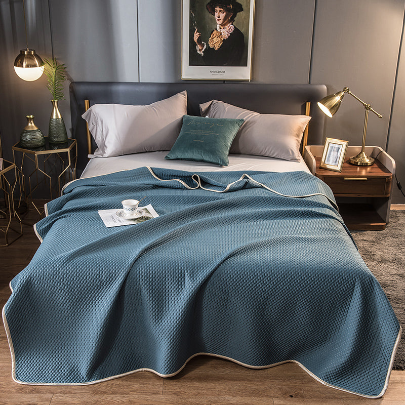 Single and Double Ice Silk Summer Quilt lavable mince Quilt