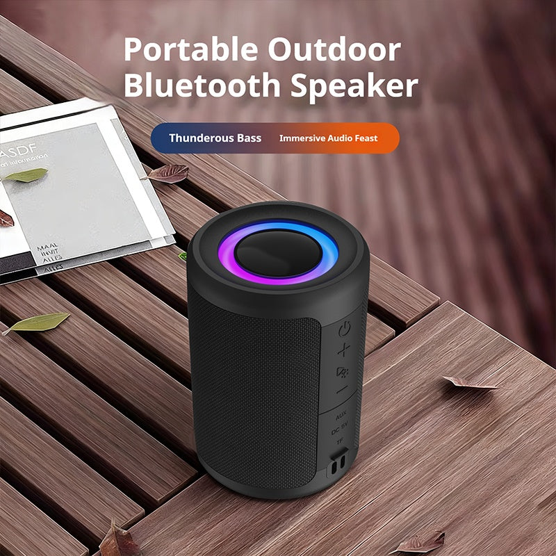 Haut-parleur Bluetooth portable Petite basse Musique Loud Son sans fil Mini haut-parleur