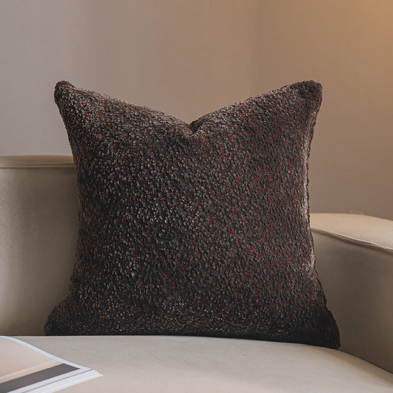 Solide-couleur lumière-luxe salon Canapé lancer oreiller