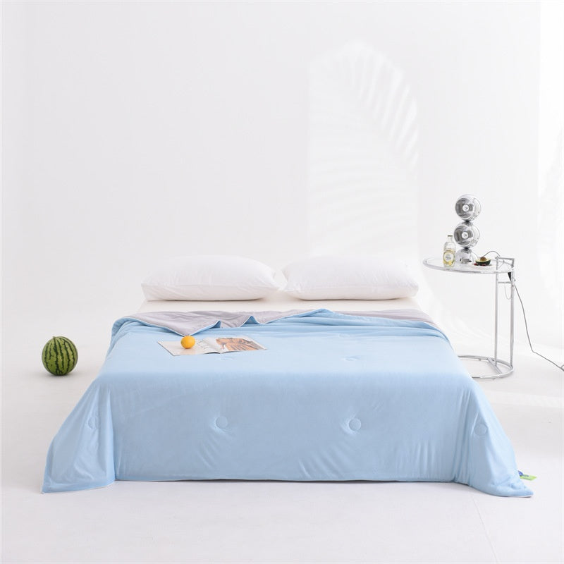 Quilt d'été en soie glacée fraîche et fine