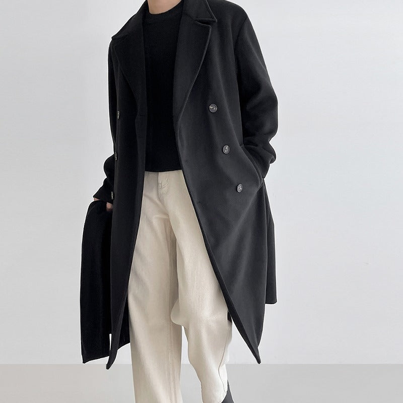 Pardessus en laine pour hommes