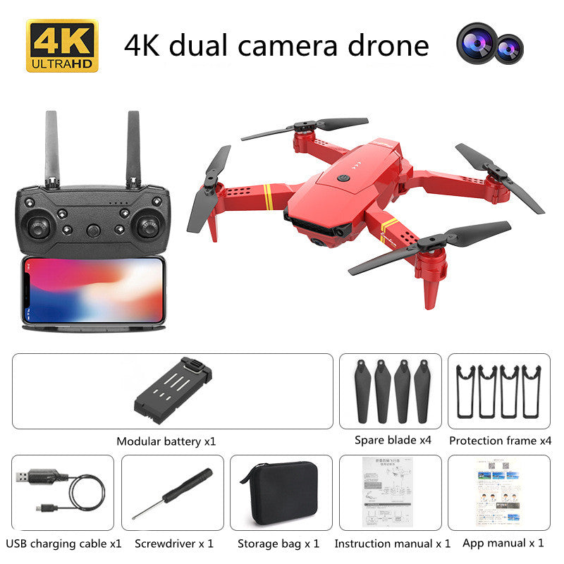 Drone aérien pliant E58
