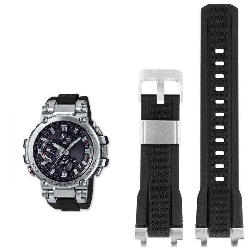 Accessoires de bracelet de montre pour hommes en silicone de résine modifiée