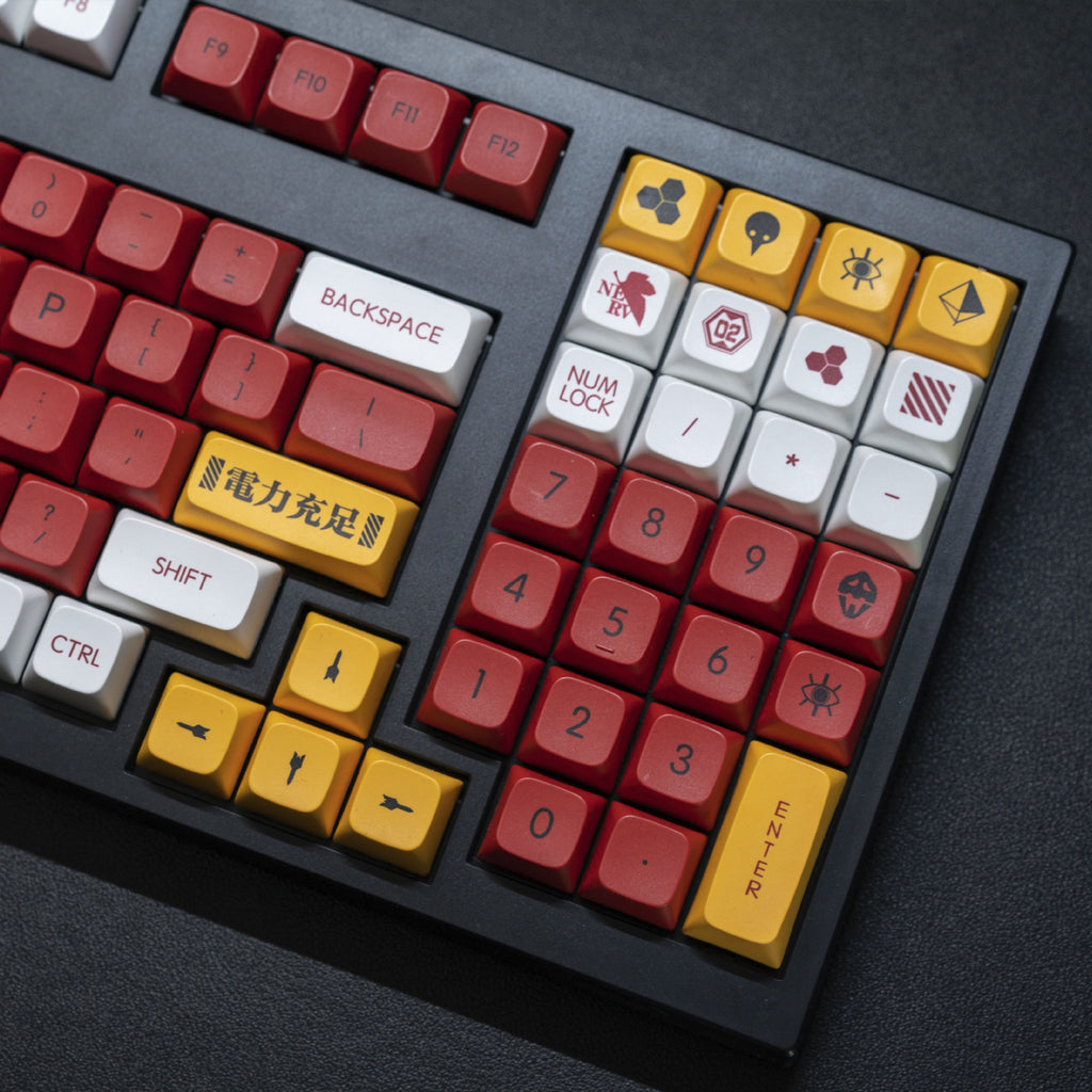 Garçon et fille couleur correspondant PBT Sublimation Key Cap Set