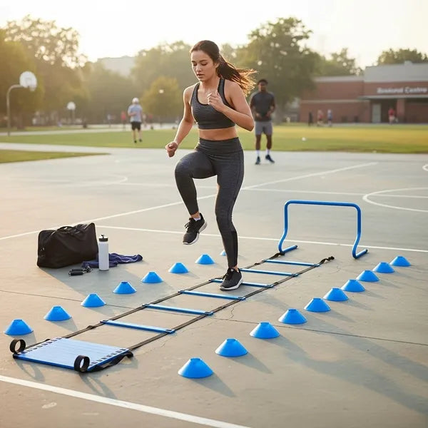 Professional Speed and Agility Training Set - Adjustable Fitness Equipment