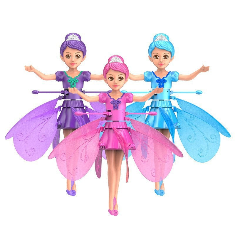 Fée volante Gesture-sensing Smart Motion-Activated Light-Rechargeable Kids Toy Gift