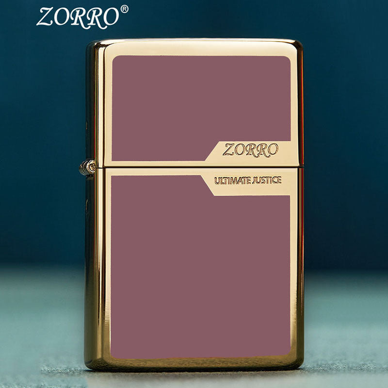 Bloc de couleur de titane Kérosène Lighter Fil Dessin