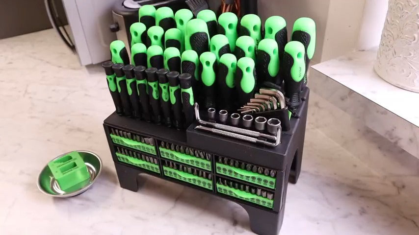 118 PCS tournevis magnétique Set Highy Duty Precision Premium Cross Plat Head