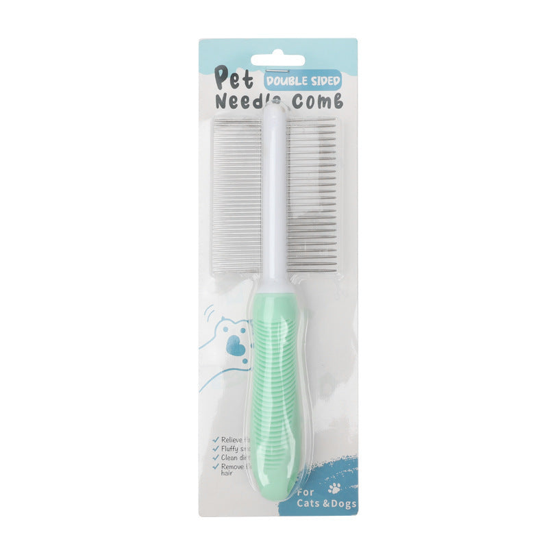 Démanchement de chat et démêlant peigne chien de toilettage et outil de nettoyage