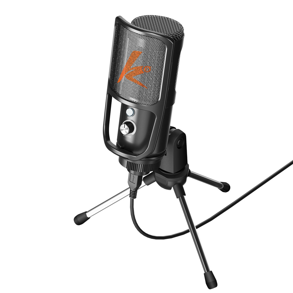 Microphone de bureau parance de bruit RVB