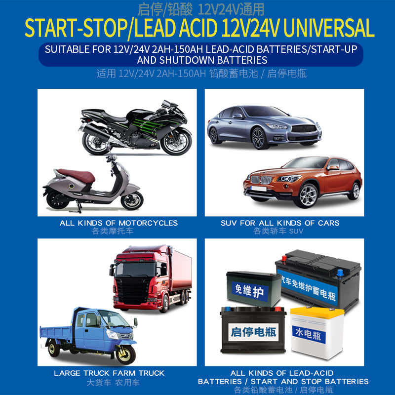 Car Battery Charger Motorcycle Battery Charger