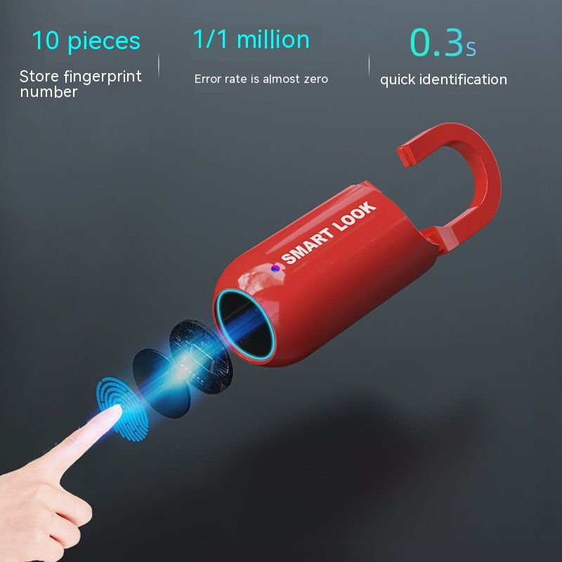 Serrure d'empreinte digitale du sac de charge USB