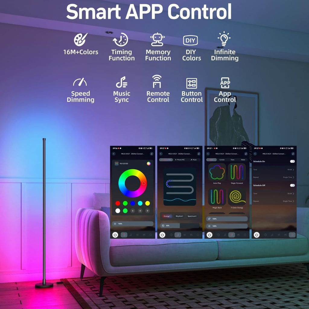 Smart Music Light avec le rythme et le contrôle de la voix pour les salles de jeux