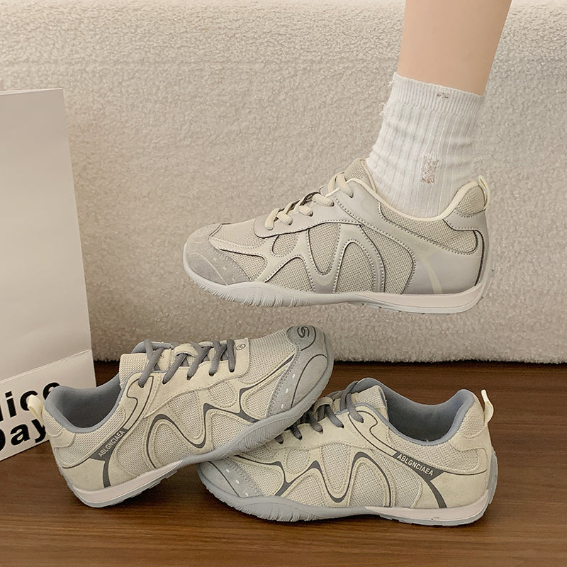Summer Vintage Soft Sole Allemand Trainers Femmes Mesh Respirant Casual Sports Shoes Round T