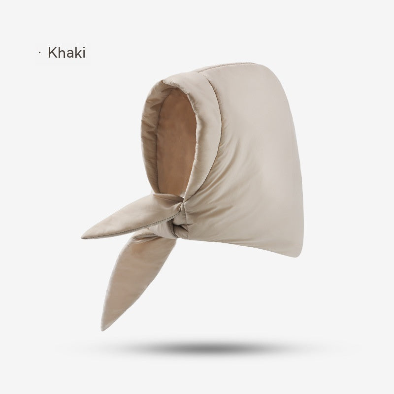 Chapeau en peluche Down pour femmes Cyclisme Windproof Waterproof Protection des oreilles Chapeaux de mode chauds Gagner