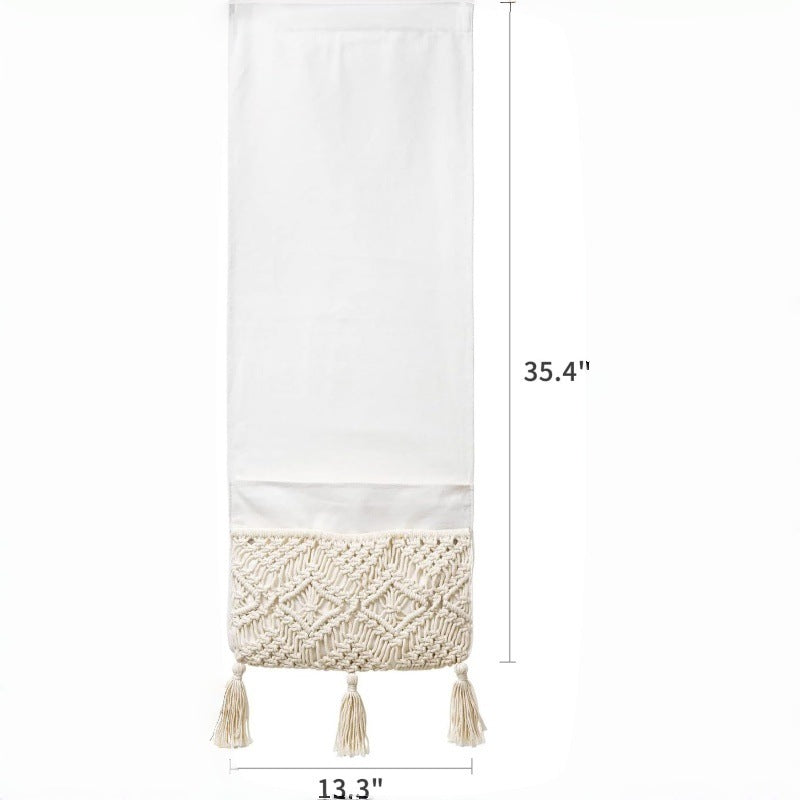 Sac de rangement d'armoires de Sofa Bohemian tissé à la main