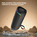 KP-842 Haut-parleur Bluetooth portable TF Support de la carte Subwoofer Ambient Light Taille compacte Lon