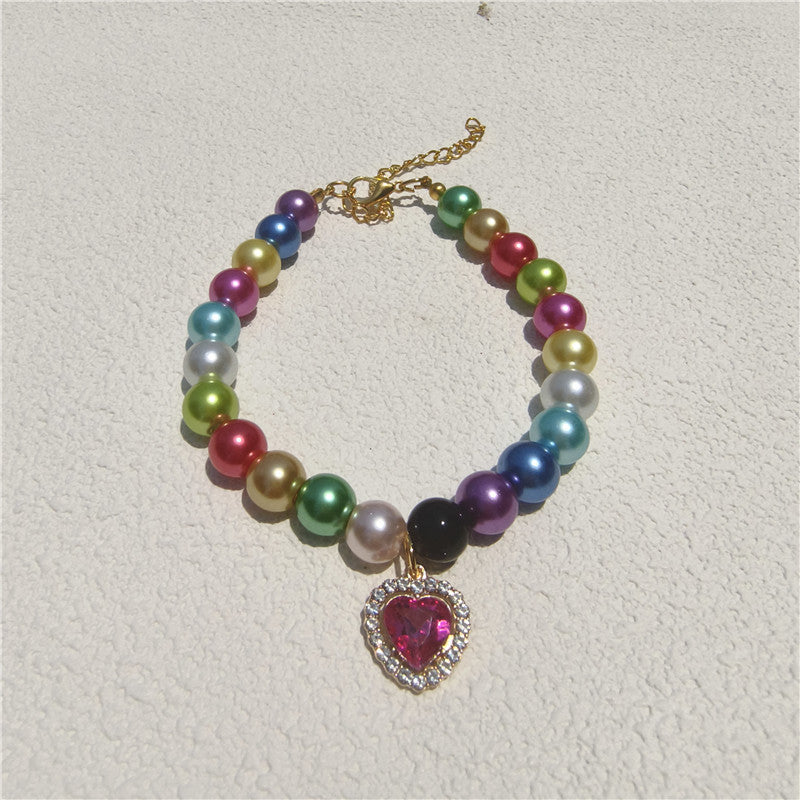 Collier pendentif en pierre gemme façonnable