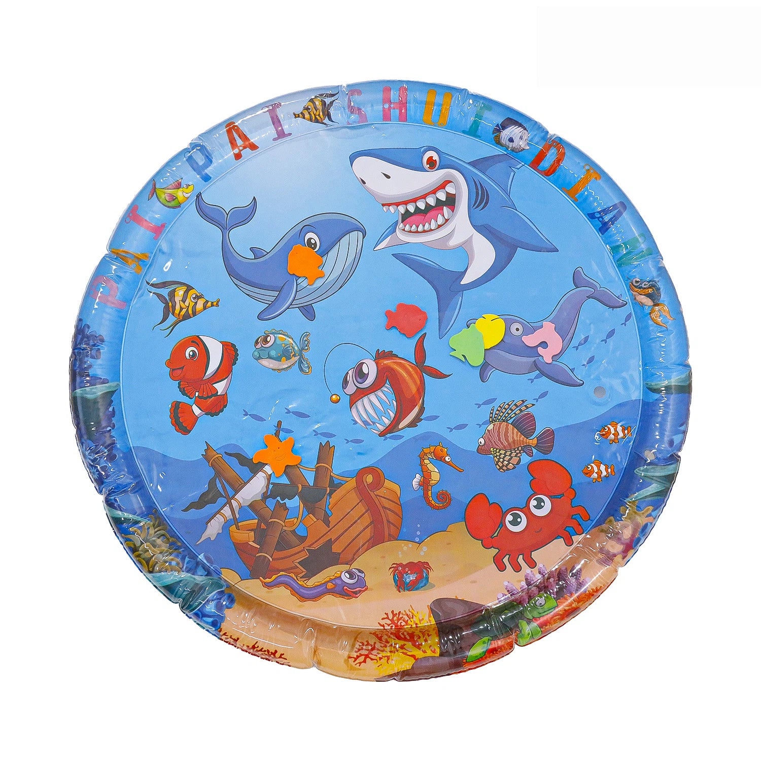 Épaisseur de poisson marin Coussin de jouet de tapis d'eau