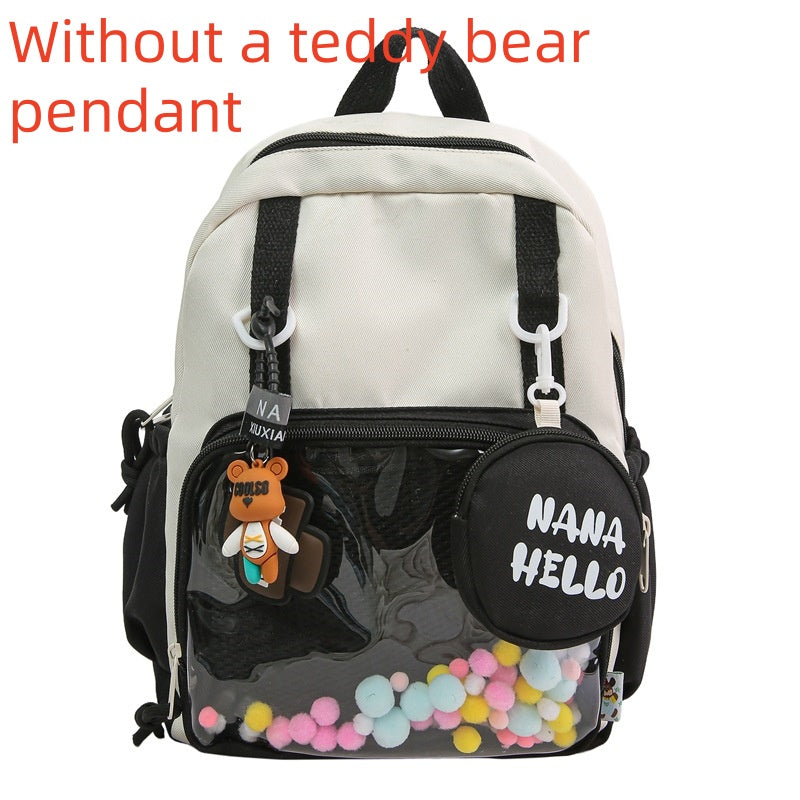 Sac à dos de l'école secondaire junior de style frais