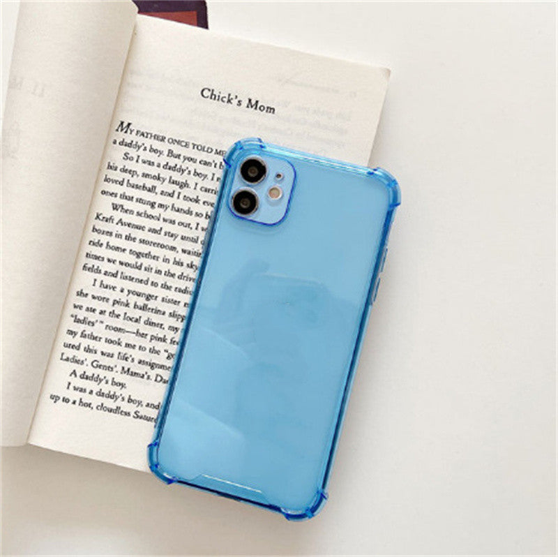 Téléphone portable Shell Girl Protection du coeur Fine Hole