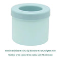 Cylindre de glace en silicone bleu-1 pièce