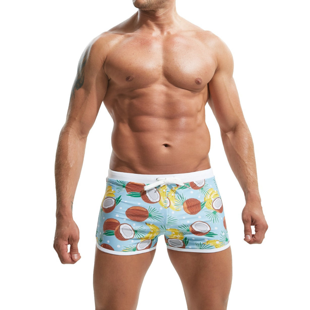 Slips de natation d'été en nylon pour hommes
