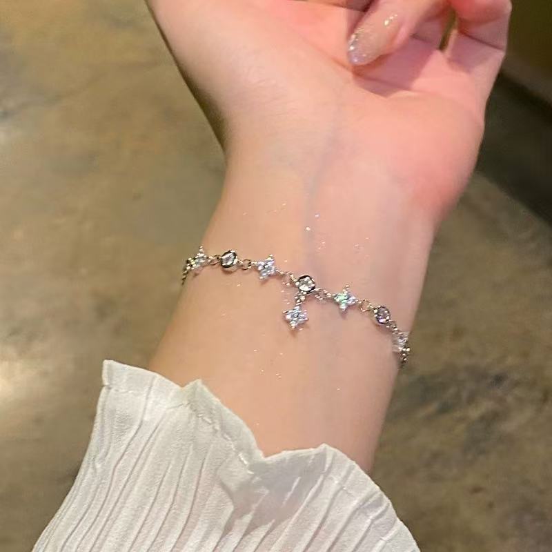 Bracelet Zircon Super Shiny de luxe pour femmes
