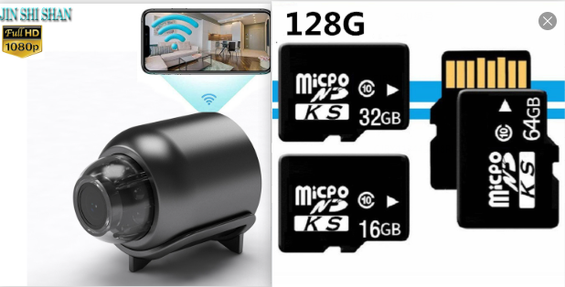 1080P HD Night Vision Small Wireless WiFi Monitor Remote Surveillance Camera Home Network