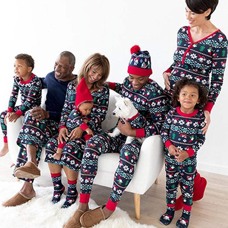 Pyjama à domicile parent-enfant