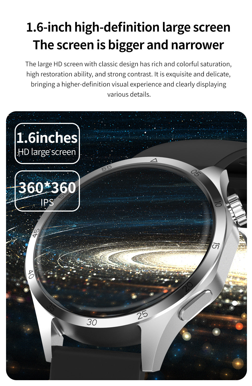 Sport Smart Watch Bluetooth appel étanche