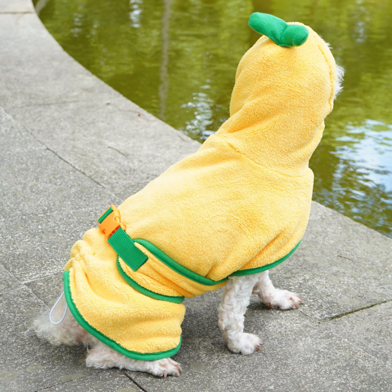 Serviette de toilettage pour chien