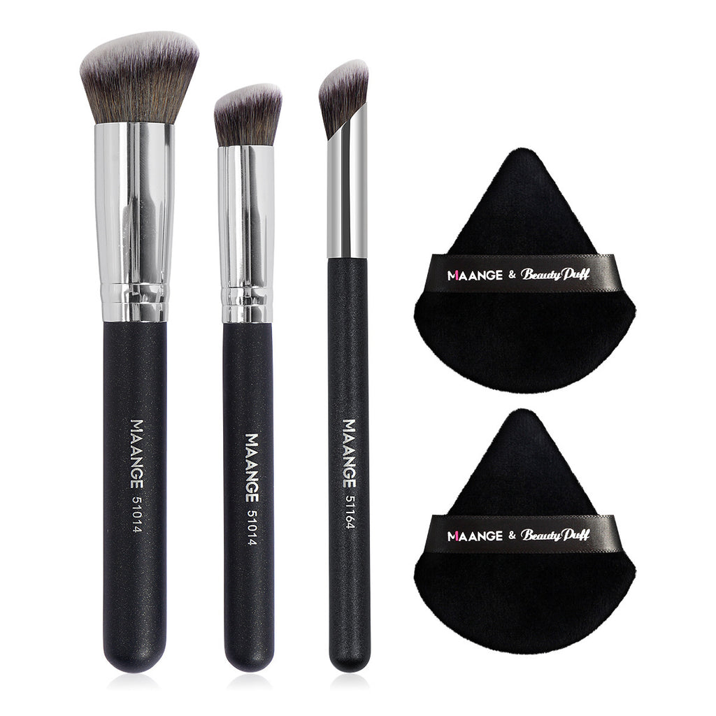 Set de puff en poudre Triangle de brosse de maquillage