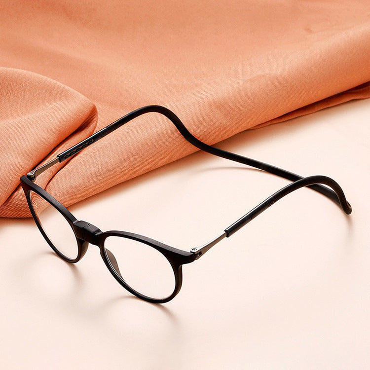 Verres de lecture pliables à fermeture magnétique avec portabl de blocage de la lumière bleue