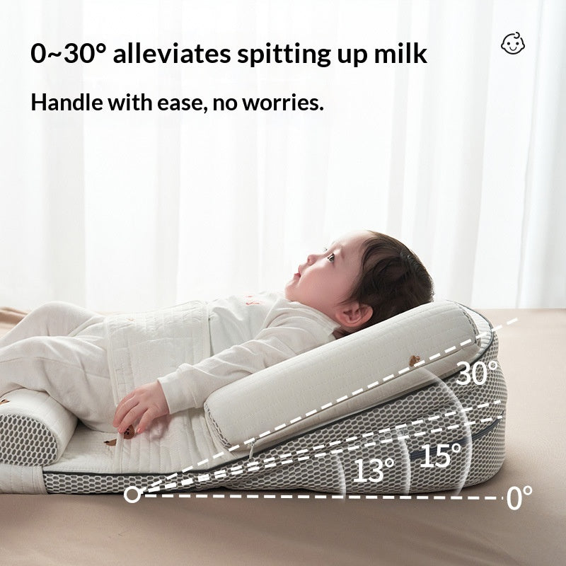 Oreiller incliné réglable en reflux-relief pour nourrissons