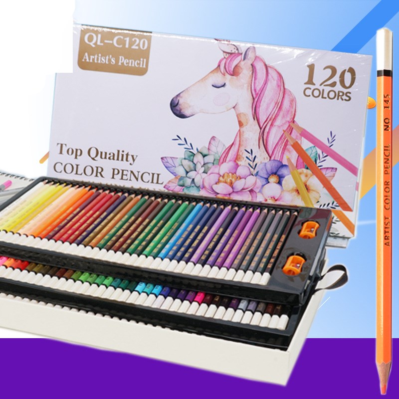 120 crayons de couleur