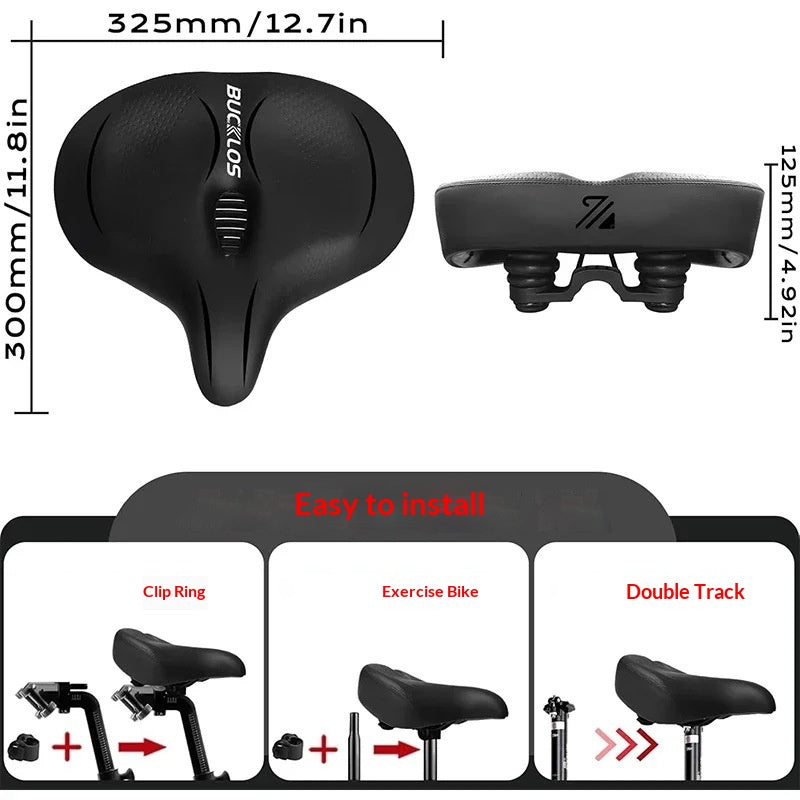 Coussin de siège de vélo absorbant les chocs