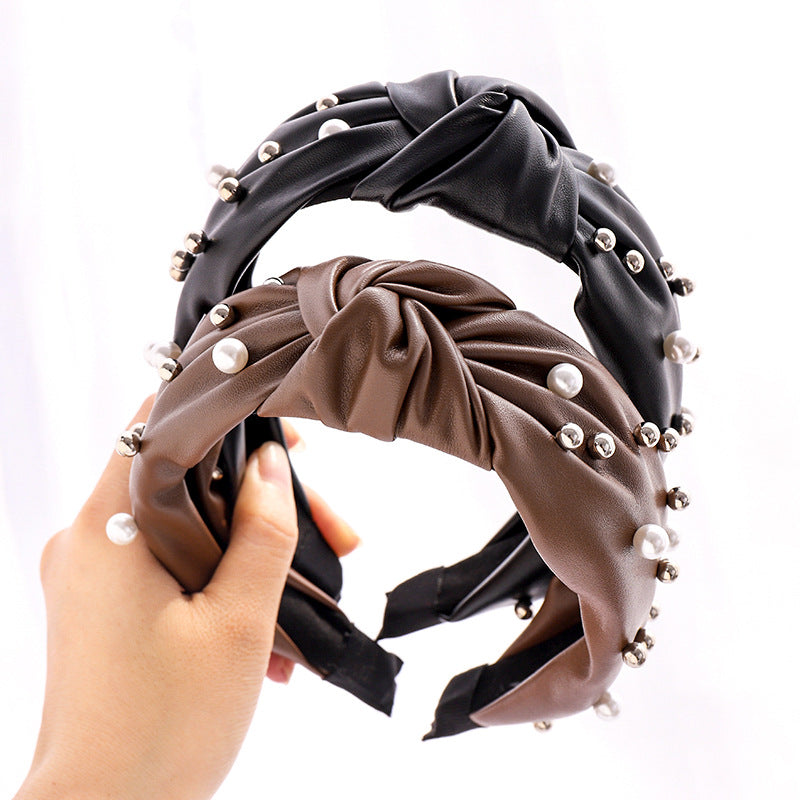 Bracelet en cuir de mode Perle Perle