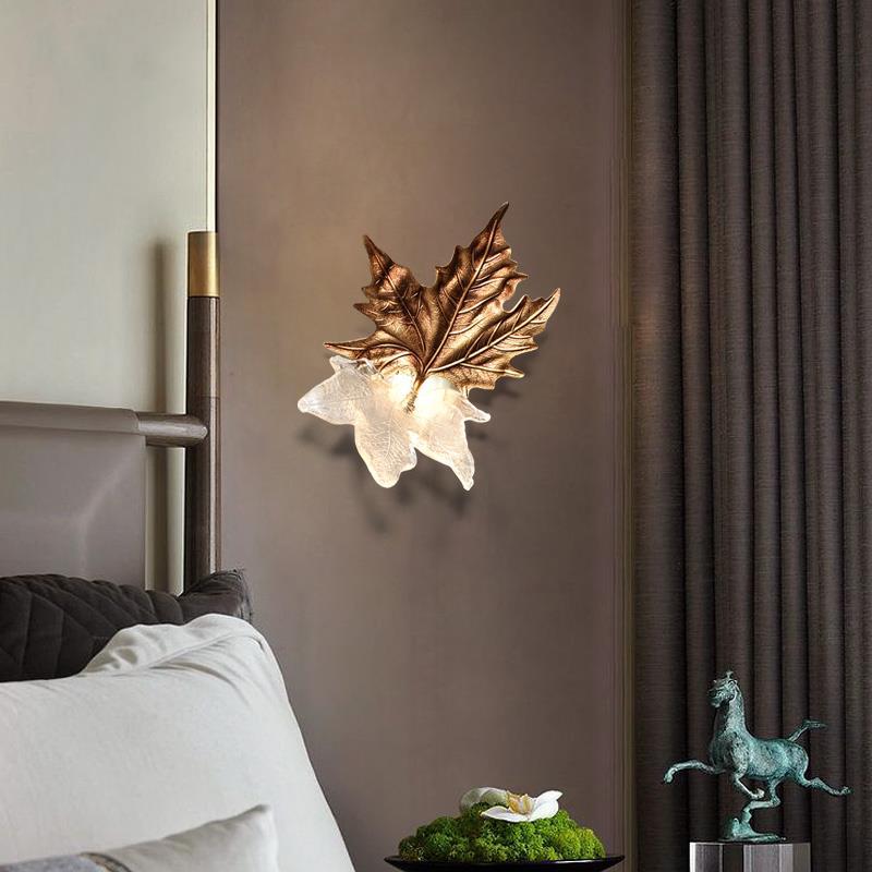 Lampe murale tout-cuivre Salon Style chinois