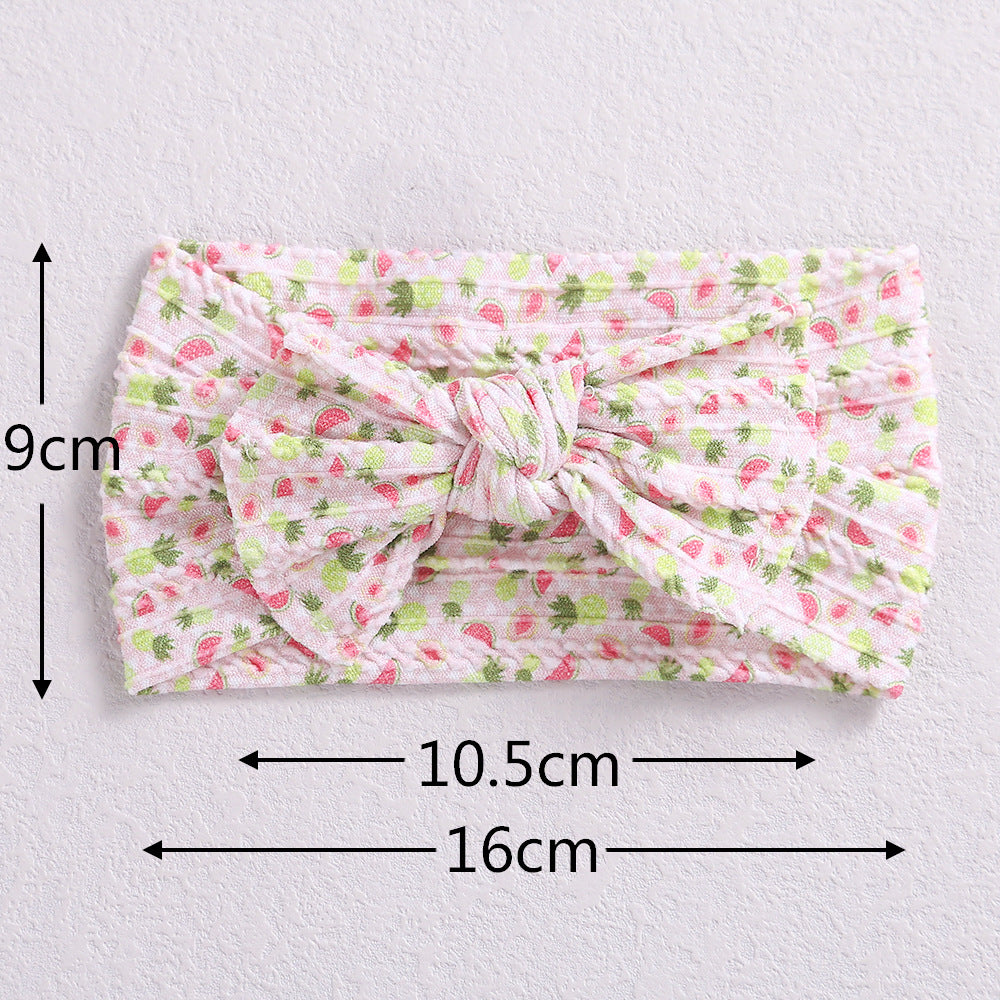 Bandeau Jacquard Nylon Nouveau style pour enfants